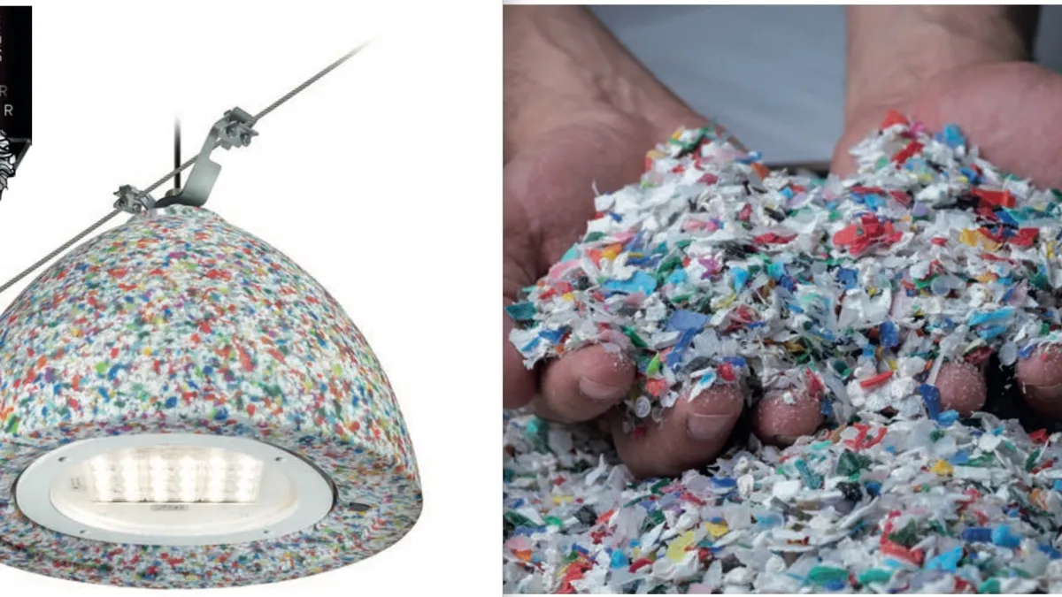 Svítidla z recyklátu - LORELUX